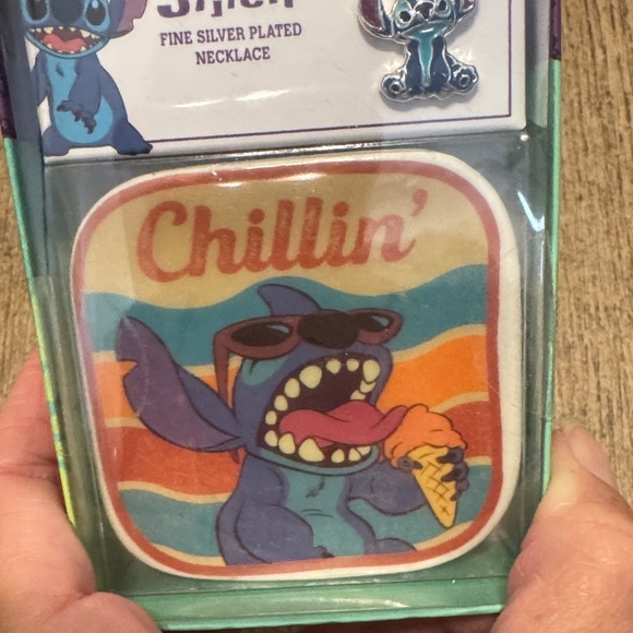 Disney Stitch Necklace and Trinket Plate - Picture 3 of 3